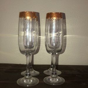 Champagne glasses